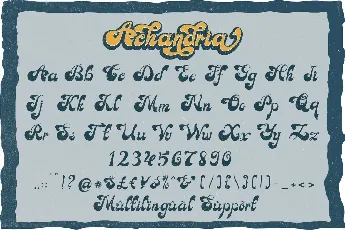 Achandria font