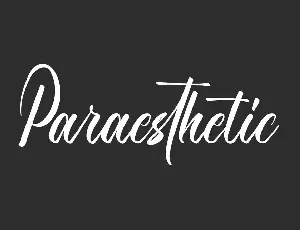 Paraesthetic font