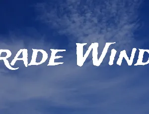 Trade Winds font