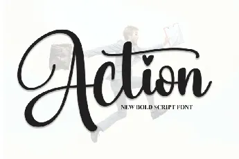 Action font