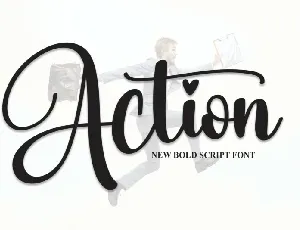 Action font