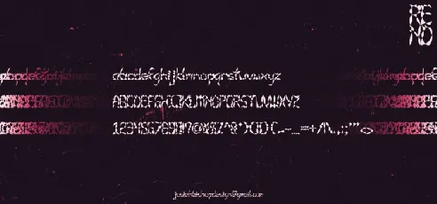 Rend. Display font