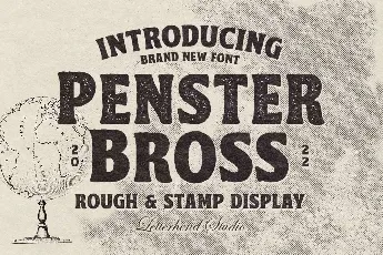 Penster Bross font