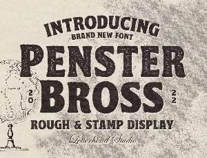 Penster Bross font