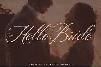 Hello Bride Script font