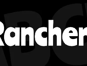 Ranchers font