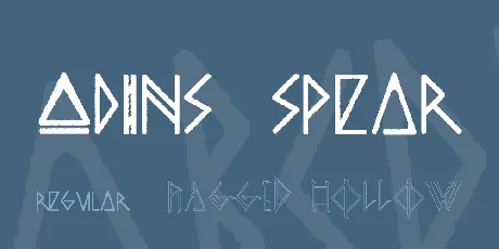 ODINS SPEAR font