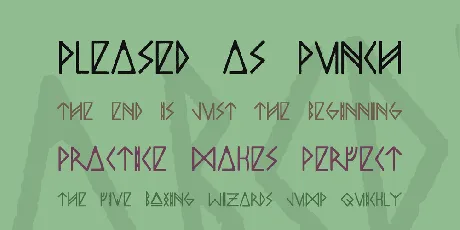 ODINS SPEAR font