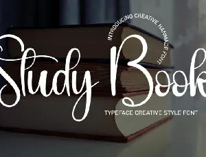 Study Book font