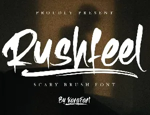 Rushfeel font