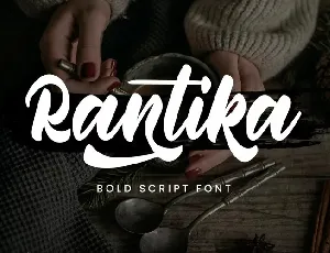 Rantika font