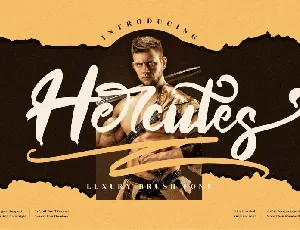 Hercutes font