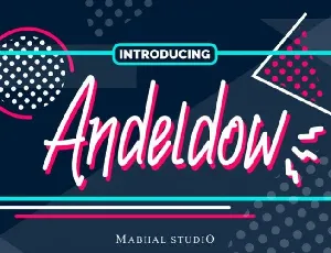 Andeldow Script font