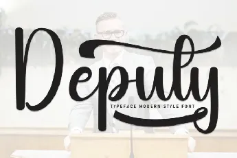 Deputy Script font