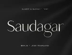 Saudagar font