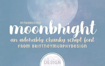 Moonbright Handwritten font