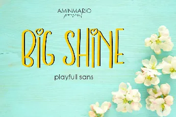 BIG SHINE font