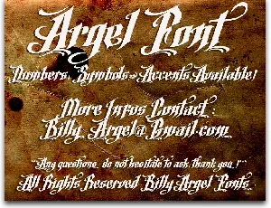 Argel Font