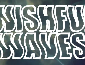 Wishful Waves font