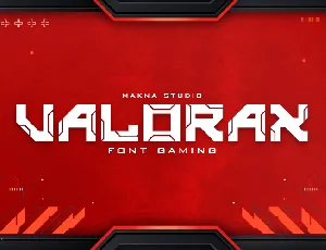 Valorax font