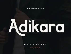 Adikara font