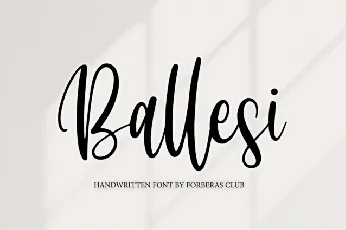 Ballessi font