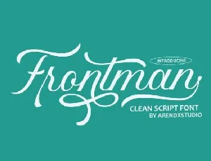 Frontman font