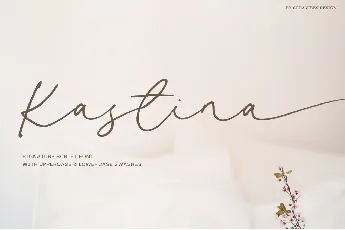 Kastina font