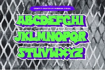 Graffiti Skater - Demo Version font