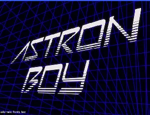 Astron Boy font