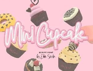 Mini Cupcake font