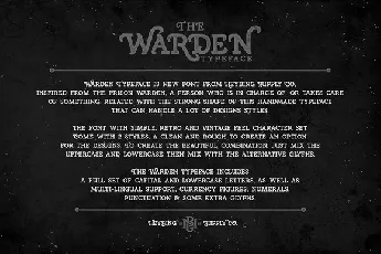 Warden Typeface font