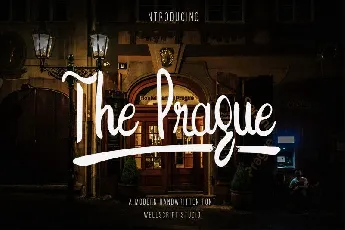 The Prague Handwritten font