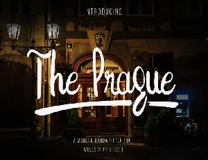 The Prague Handwritten font