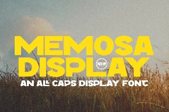 Memosa font