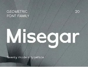 Misegar font