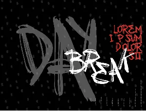 VTKS DAY BREAK font