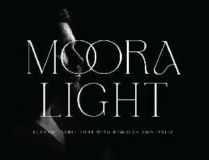 MOORA LIGHT font