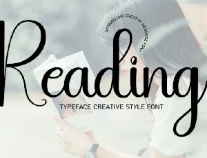 Reading Script font