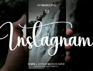 Instagnam Script font