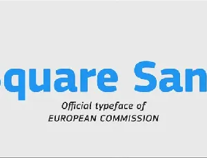 PF Square Sans Pro Family font