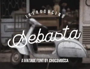 Sebasta Vintage font