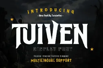 Tuiven font