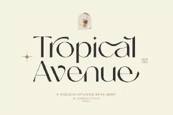 Tropical Avenue font