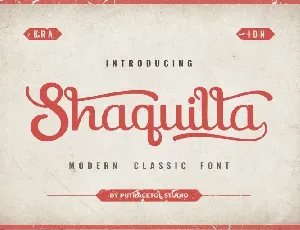 Shaquilla Script font