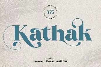 Kathak font