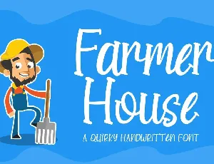 Farmer House font