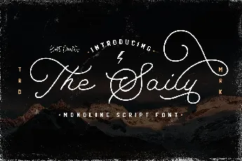 The Saily font