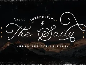 The Saily font