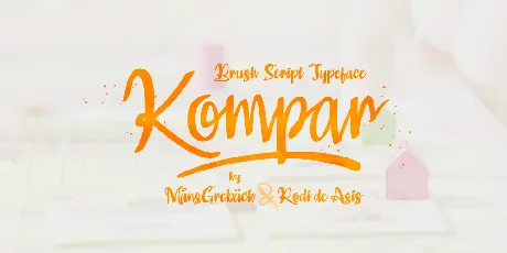 Kompar Thin PERSONAL USE ONLY font